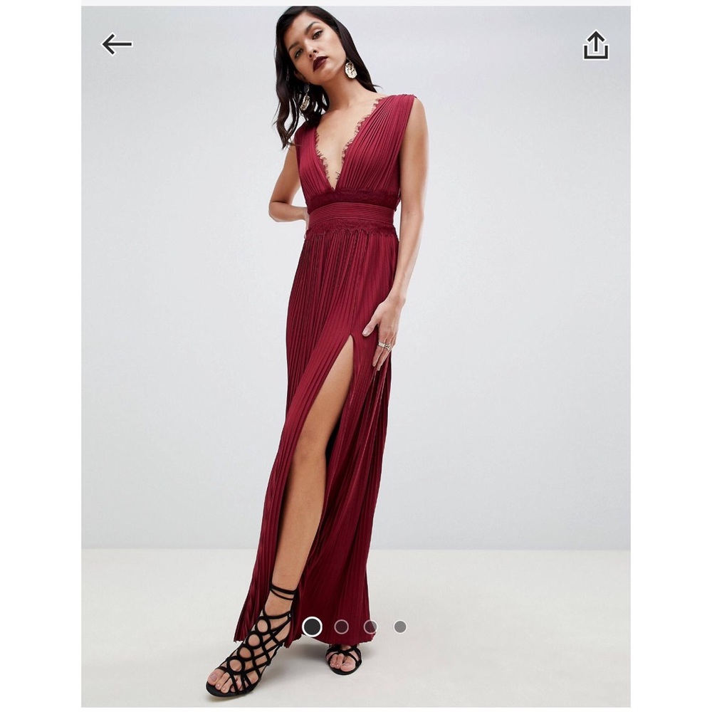 ASOS Lace Maxi Dress - only worn once!